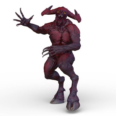 Ölümsüz bir canavarın 3 boyutlu canlandırması