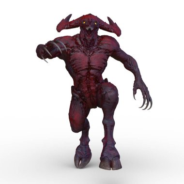 Ölümsüz bir canavarın 3 boyutlu canlandırması