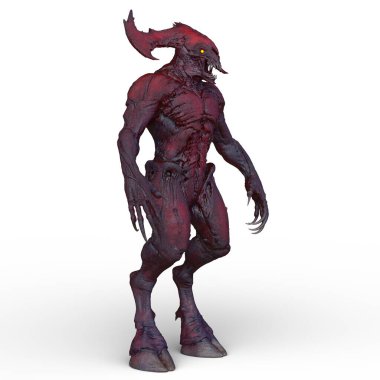 Ölümsüz bir canavarın 3 boyutlu canlandırması