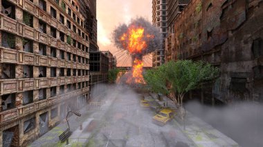 Savaş alanının 3 boyutlu canlandırması