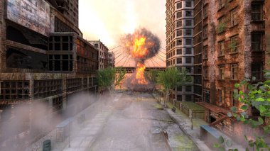 Savaş alanının 3 boyutlu canlandırması