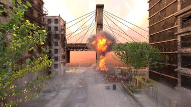 Savaş alanının 3 boyutlu canlandırması