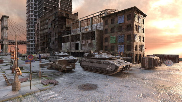 3D-рендеринг поля боя