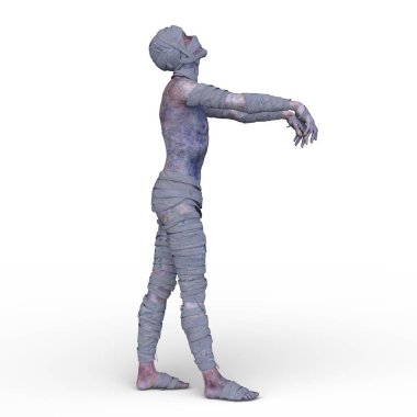 Mumya Adam 'ın 3 boyutlu canlandırması