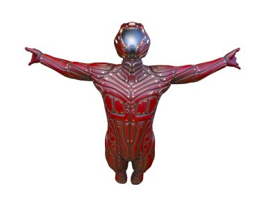 Bir siber adamın 3 boyutlu canlandırması