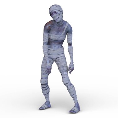 Mumya Adam 'ın 3 boyutlu canlandırması