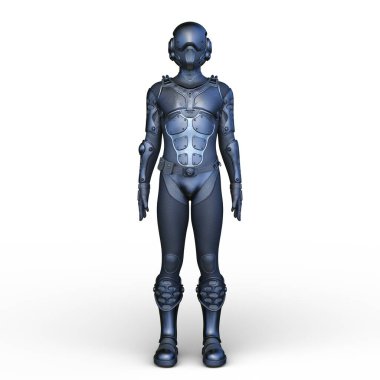 Bir siber adamın 3 boyutlu canlandırması