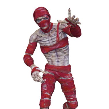 Mumya Adam 'ın 3 boyutlu canlandırması