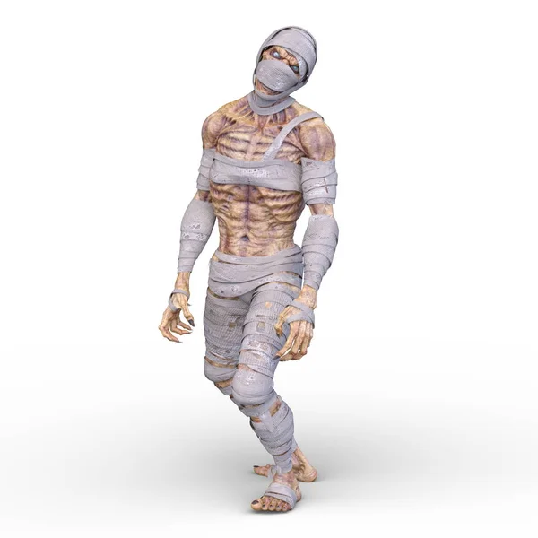 Mumya Adam Boyutlu Canlandırması — Stok fotoğraf