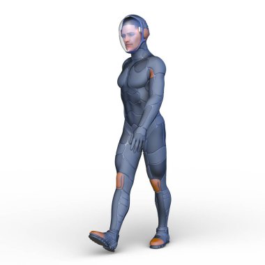 Bir siber adamın 3 boyutlu canlandırması