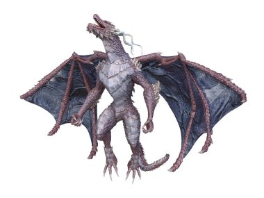 Bir Pterosaur 'un 3B canlandırması