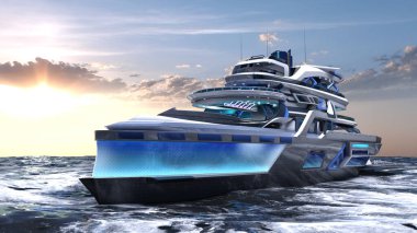 3D rendering of the  cruiser