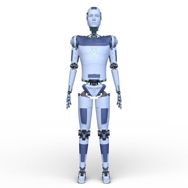 Bir robotun 3D canlandırması