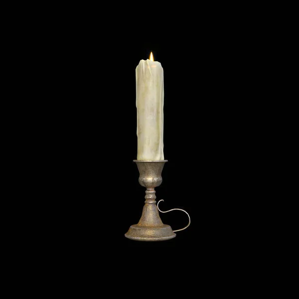 촛불의 렌더링 — 스톡 사진
