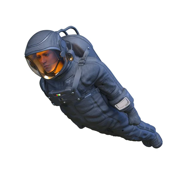 Rendering Male Astronaut — Stock Photo, Image
