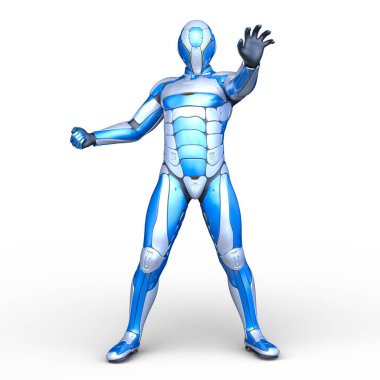 Bir siber adamın 3 boyutlu canlandırması