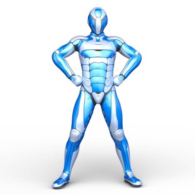 Bir siber adamın 3 boyutlu canlandırması