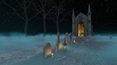 Ormandaki mozolenin 3D canlandırması