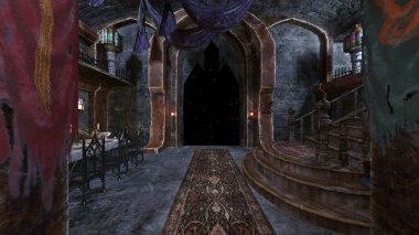 Sarayın 3D görüntüsü