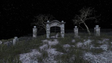 Ürkütücü malikanenin 3D canlandırması