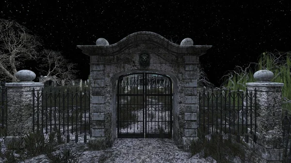 Ürkütücü malikanenin 3D canlandırması