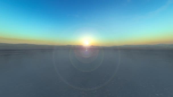 地平线的三维绘制 — 图库视频影像