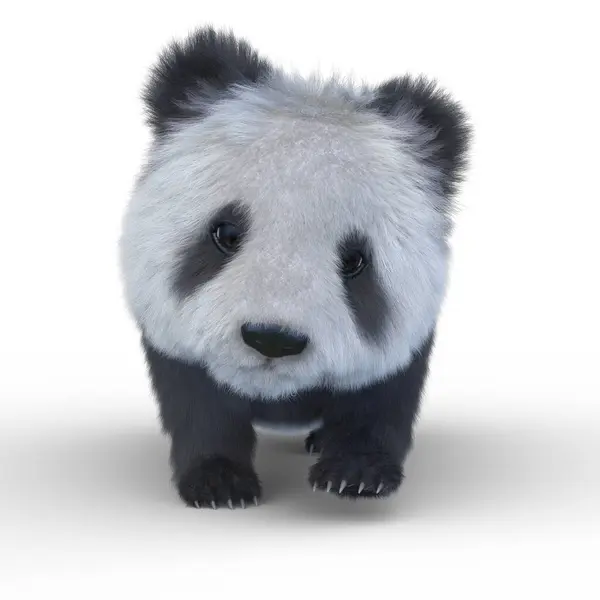 Weergave Van Een Gigantische Panda — Stockfoto