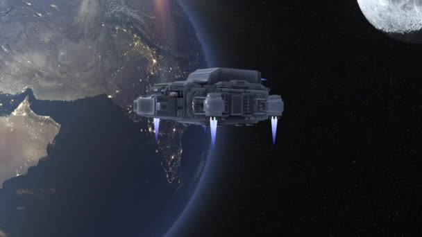 Rendering Spaceship Earth — Stock video