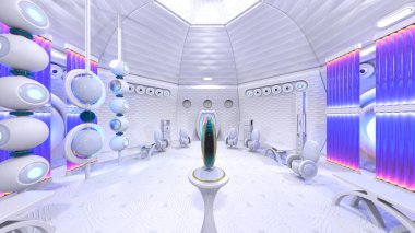 Uzay aracının 3 boyutlu görüntülemesi