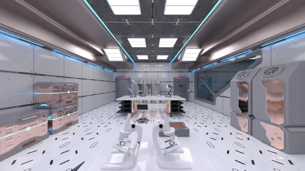 3D rendering of the cyborg Testing Laboratory