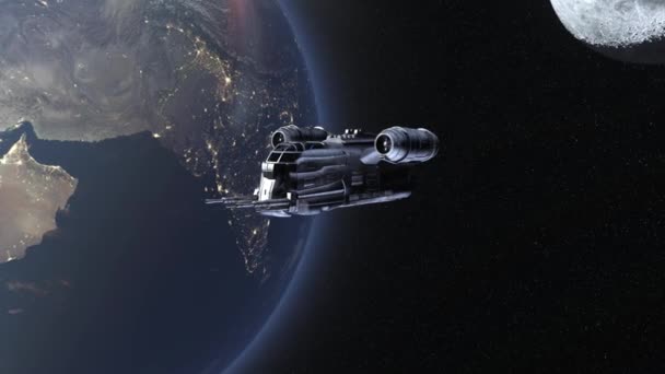 Rendering Spaceship Earth — Vídeo de Stock