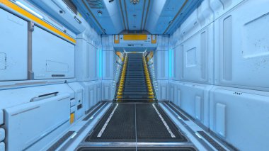 Uzay aracının 3 boyutlu görüntülemesi