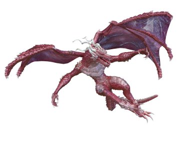 Bir Pterosaur 'un 3B canlandırması