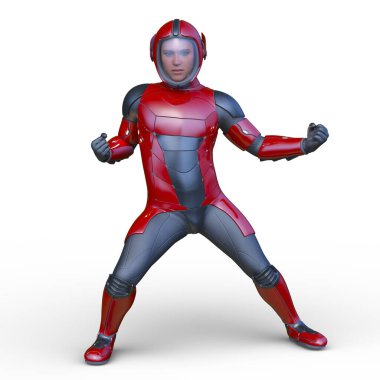 Bir siber adamın 3 boyutlu canlandırması