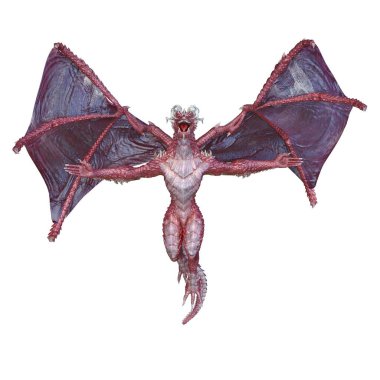 Bir Pterosaur 'un 3B canlandırması