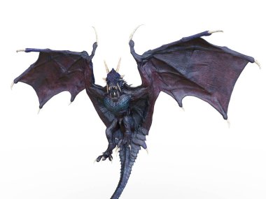 Bir Pterosaur 'un 3B canlandırması