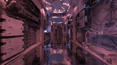 Uzay aracının 3 boyutlu görüntülemesi