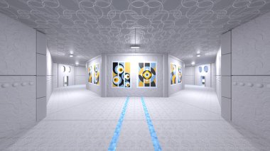 Uzay aracının 3 boyutlu görüntülemesi