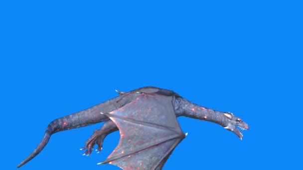 Representación Pterosaurio — Vídeos de Stock