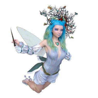 Kelebek perisinin 3 boyutlu canlandırması