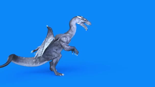 Rendering Pterosaur — Stockvideo