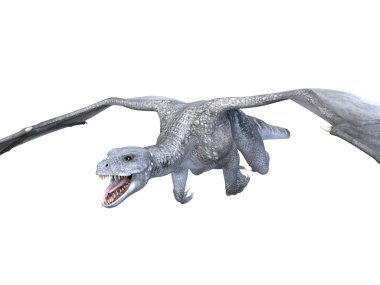 Bir Pterosaur 'un 3B canlandırması