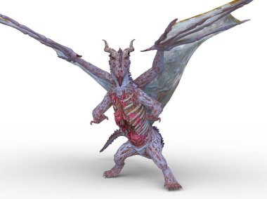 Bir Pterosaur 'un 3B canlandırması