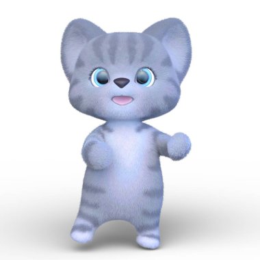 Üç boyutlu doldurulmuş kaplan tasviri