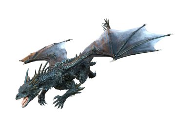 Bir Pterosaur 'un 3B canlandırması