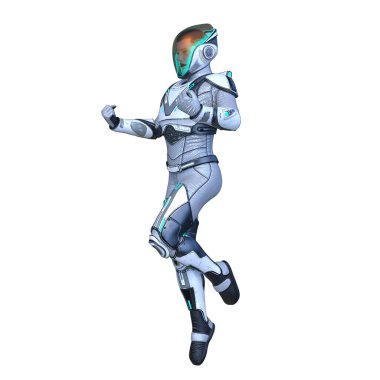 Bir siber adamın 3 boyutlu canlandırması