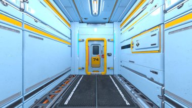 Uzay aracının 3 boyutlu görüntülemesi