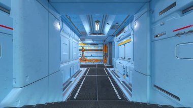 Uzay aracının 3 boyutlu görüntülemesi