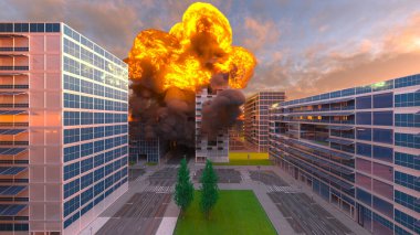 Savaş alanının 3 boyutlu canlandırması