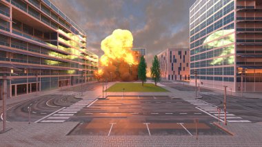 Savaş alanının 3 boyutlu canlandırması